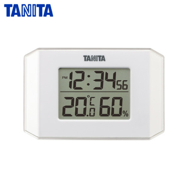タニタ デジタル温湿度計 TT-574-WH ホワイト 温度 湿度 デジタル