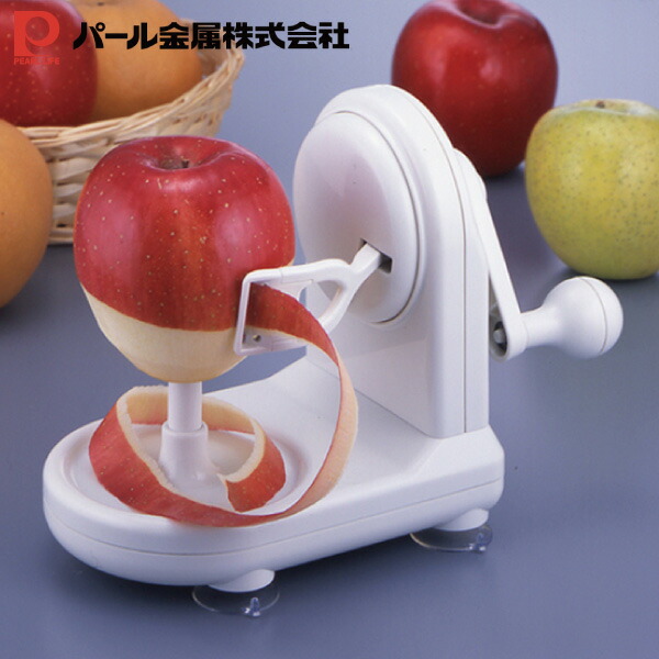 アップル ピーラー りんご 皮むき器 C-140リンゴ 皮むき 皮剥き器 回転式 パール金属